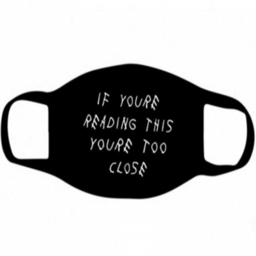 Winter Sale❄️ Too Close Face Mask